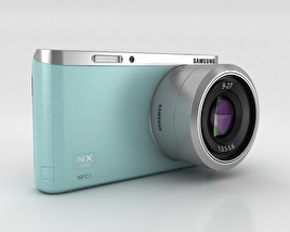 Samsung NX Mini Smart Camera Mint Green 3D 모델 