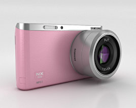 Samsung NX Mini Smart Camera Pink 3Dモデル
