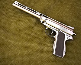 Wildey .475 Magnum 3D model