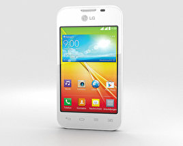LG L40 Dual White 3D model