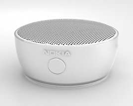 Nokia Portable Wireless Speaker MD-12 White 3D model