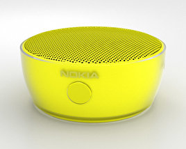 Nokia Portable Wireless Speaker MD-12 Yellow 3D 모델 