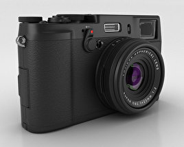 Fujifilm FinePix X100S Black 3D model