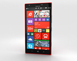 Nokia Lumia 1520 Red Modello 3D
