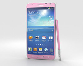 Samsung Galaxy Note 3 Neo Pink Modelo 3D