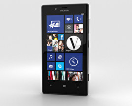 Nokia Lumia 720 Black 3D model