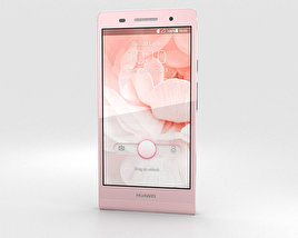 Huawei Ascend P6 Pink 3D-Modell