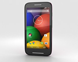 Motorola Moto E Raspberry & Black 3D-Modell
