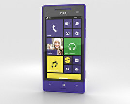 HTC 8XT Violet 3D model