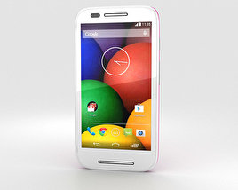 Motorola Moto E Raspberry & White 3D model