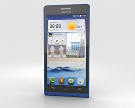 Huawei Ascend G6 Blue 3D 모델 
