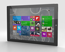 Microsoft Surface Pro 3 3D 모델 