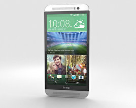 HTC One (E8) White 3D model