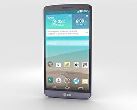 LG G3 Moon Violet 3D model