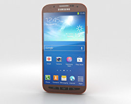 Samsung Galaxy S4 Active Orange Flare Modello 3D