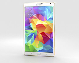 Samsung Galaxy Tab S 8.4-inch Dazzling White Modèle 3D