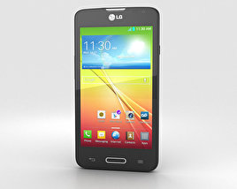 LG L65 Black 3D model