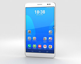 Huawei MediaPad X1 Snow White 3D-Modell