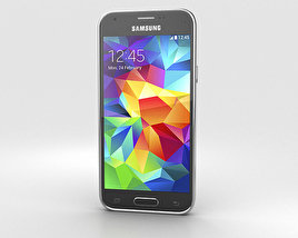 Samsung Galaxy S5 mini Charcoal Black Modelo 3d