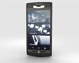Vertu Signature Touch Pure Jet Red Gold 3D model