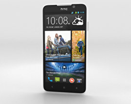 HTC Desire 516 Weiß 3D-Modell