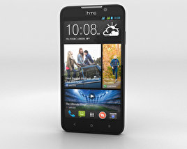 HTC Desire 516 Preto Modelo 3d