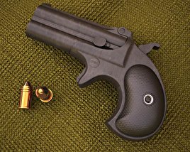 Remington 1866 Derringer 3D model