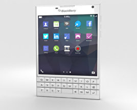 BlackBerry Passport White 3D model