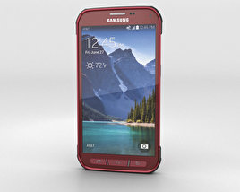 Samsung Galaxy S5 Active Ruby Red Modelo 3D