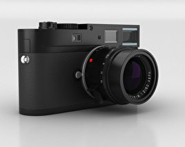 Leica M Monochrom Black 3D model