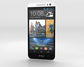 HTC Desire 616 White 3D model