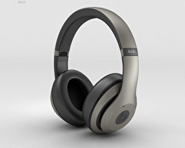 Beats by Dr. Dre Studio Over-Ear Наушники Titanium 3D модель