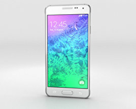 Samsung Galaxy Alpha Dazzling White Modèle 3D