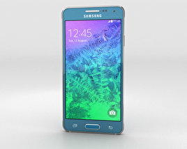 Samsung Galaxy Alpha Scuba Blue 3D模型