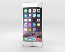 Apple iPhone 6 Plus Gold 3Dモデル