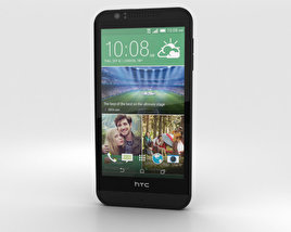 HTC Desire 510 Jet Black 3D 모델 