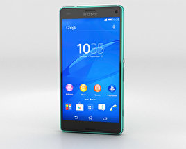 Sony Xperia Z3 Compact Green 3Dモデル