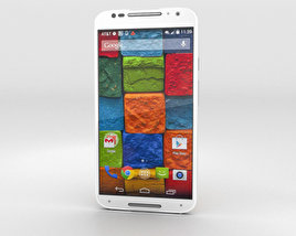 Motorola Moto X (2nd Gen) White Bamboo Modelo 3d