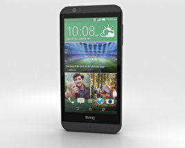 HTC Desire 510 Dark Grey 3D 모델 