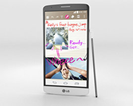 LG G3 Stylus White 3D модель