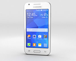 Samsung Galaxy Ace 4 Classic 白色的 3D模型