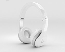 Beats by Dr. Dre Solo2 On-Ear Наушники White 3D модель