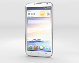 Huawei Ascend G730 Branco Modelo 3d