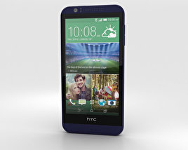 HTC Desire 510 Deep Navy Blue 3Dモデル