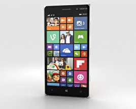 Nokia Lumia 830 Orange 3Dモデル