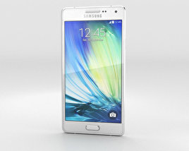 Samsung Galaxy Alpha A3 Pearl White 3D模型