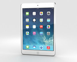 Apple iPad Mini 2 Silver 3D 모델 