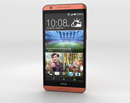 HTC Desire 820 Monarch Orange Modelo 3D