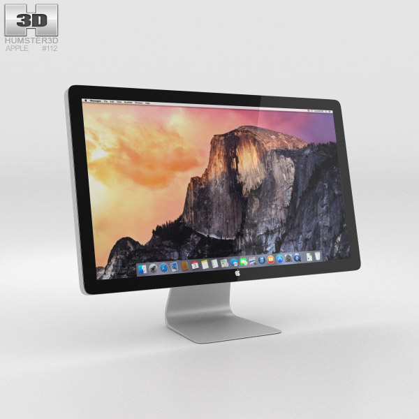Apple Thunderbolt Display 27-inch 2014 3Dモデル - ダウンロード