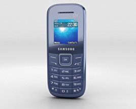 Samsung E1205 Blue 3D 모델 
